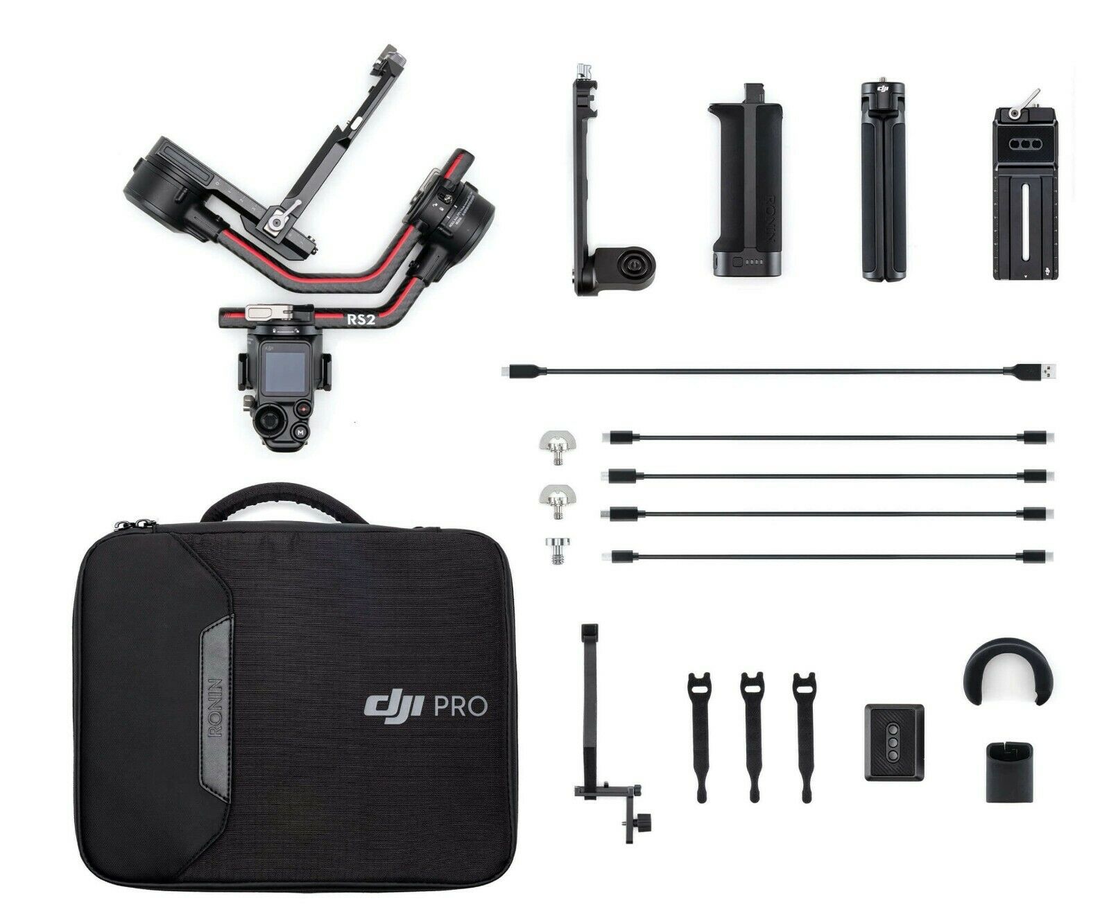 DJI RS 2 Professional 3-Axis Gimbal Stabilizer for Mirrorless Cameras - Perfect for Vlogging, Filmmaking & Travel Videography