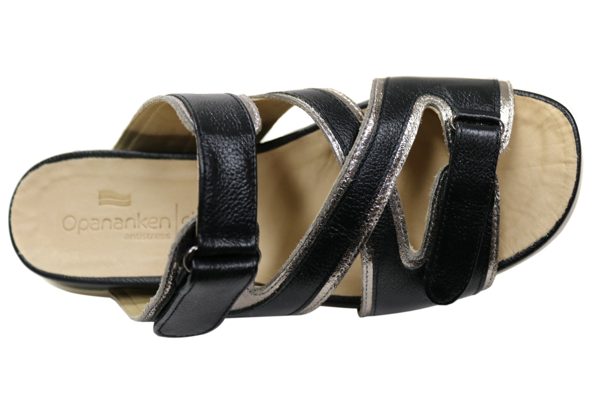 Jessie Women's Comfortable Leather Brazilian Slide Sandals - Stylish & Supportive for Beach, Pool, and Casual Wear
