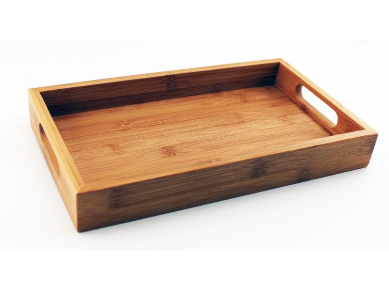 BergHOFF Eco-Friendly Bamboo Serving Tray - 12 Inch Round Natural Wood Charcuterie Board for Cheese, Fruits & Appetizers - Perfect for Entertaining, Kitchen & Dining Table Decor