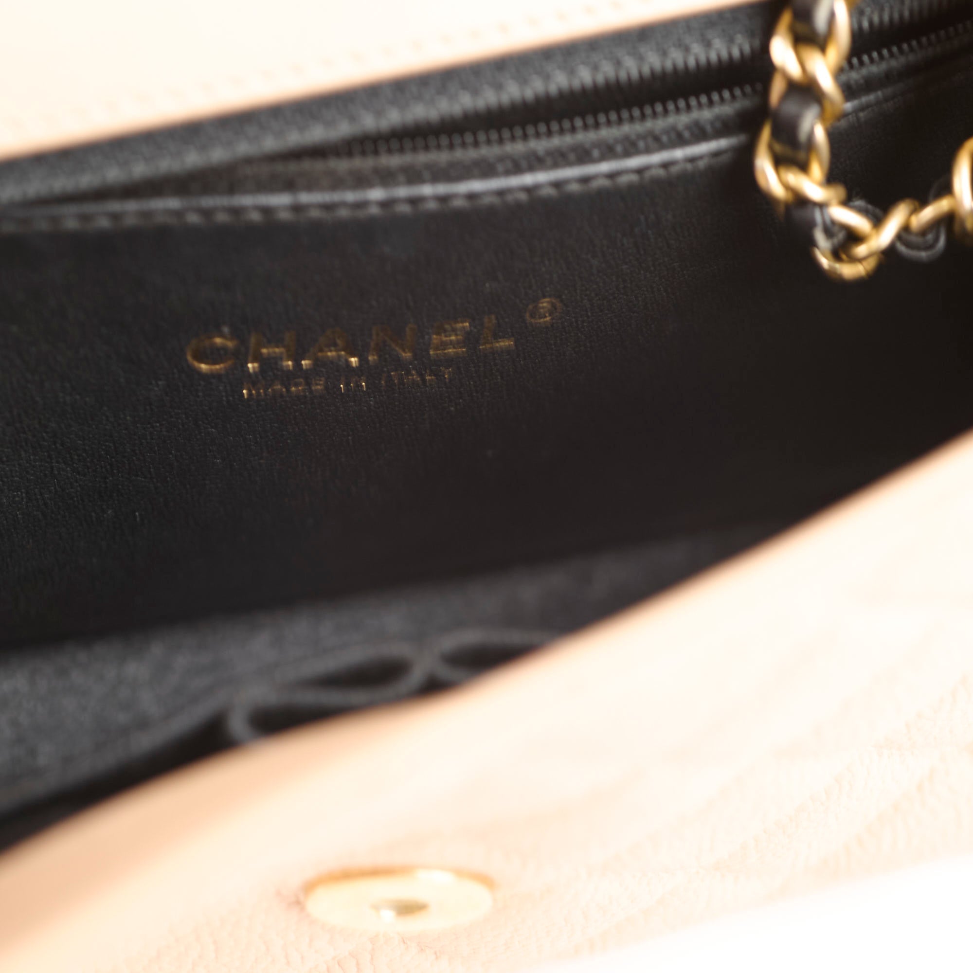 Chanel Small Filigree Beige Caviar Leather Crossbody Bag 23P Collection - Perfect for Date Night & Evening Events