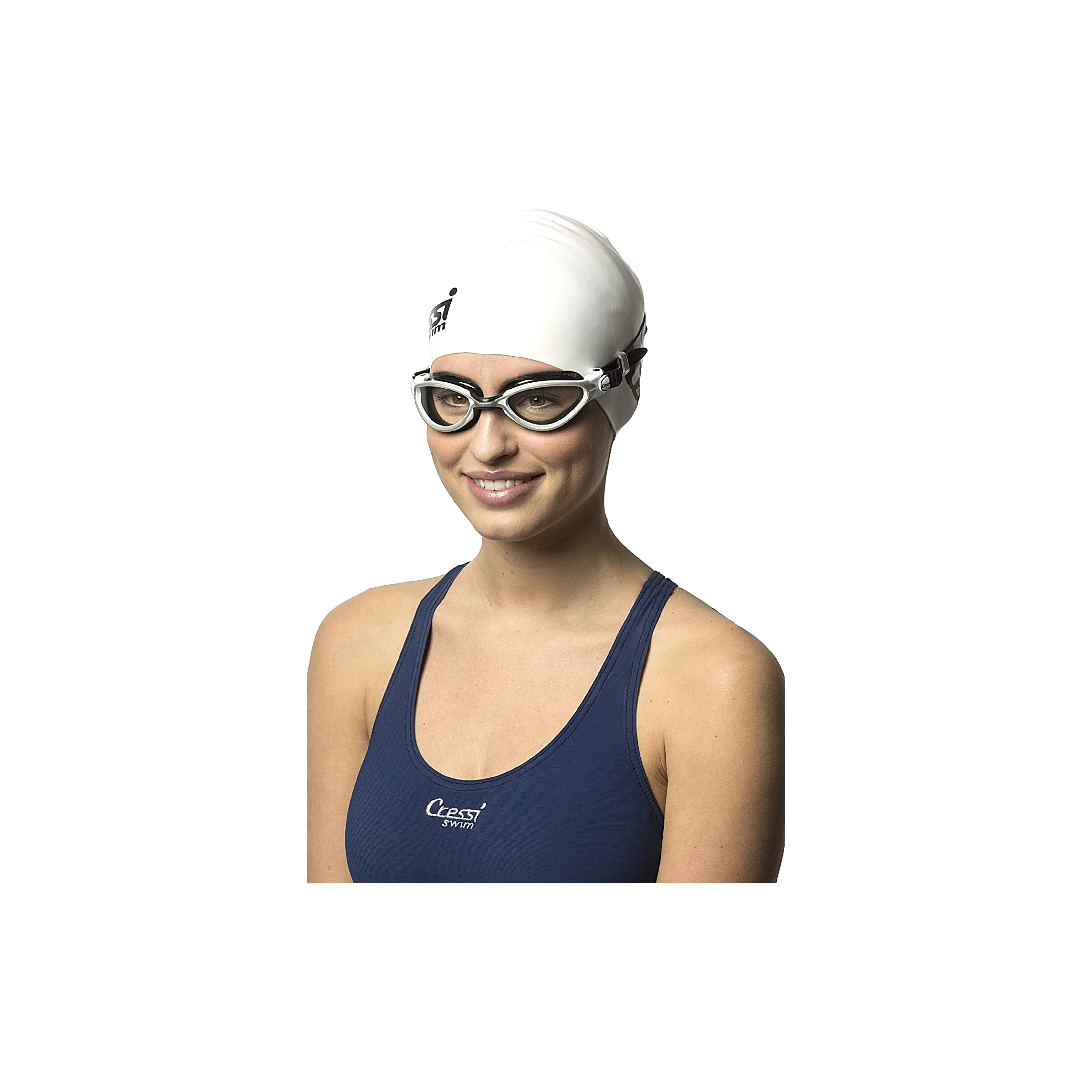 Premium Adult Swimming Goggles - Anti-Fog & UV Protection | THUNDER Cressi for Pool, Beach & Competitive Swimming