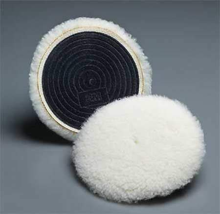 5.25-Inch Wool Compounding Pad - 10-Pack for Automotive Detailing, Polishing & Buffing - Perfect for Car Paint Correction & Surface Restoration