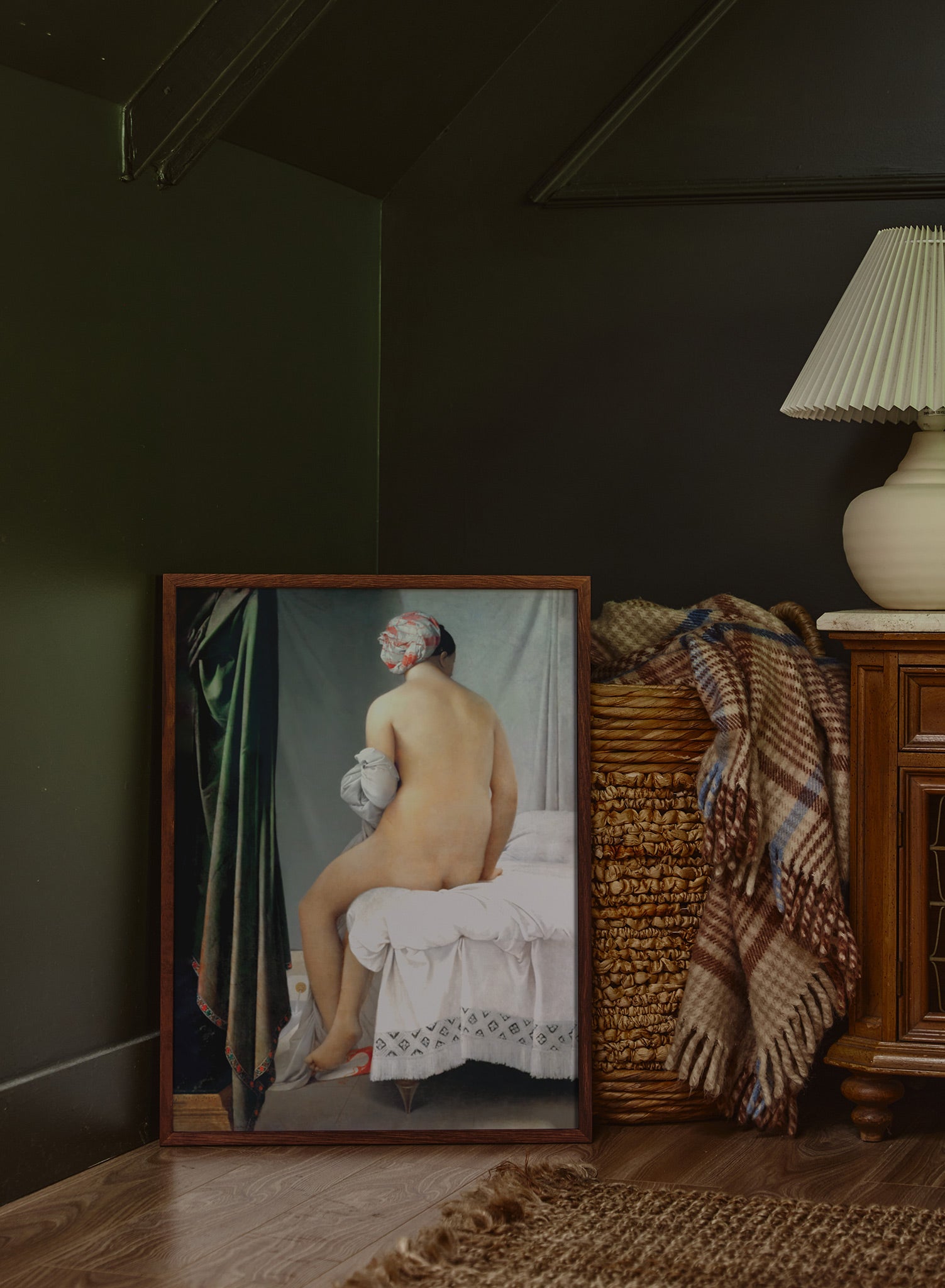 In Repose Art Print - Premium Wall Decor for Living Room, Bedroom & Office - Perfect for Home & Office Aesthetics