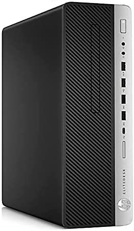 HP EliteDesk 800 G3 SFF Business Desktop PC - Intel Core i5-6500 Processor (Up to 3.6GHz), 32GB DDR4 RAM, 1TB NVMe M.2 SSD, WiFi, Bluetooth - Dual Monitor Support with Wireless Keyboard & Mouse - Windows 10 Pro (Certified Refurbished) | Ideal for Office Work, Home Computing & Business Applications