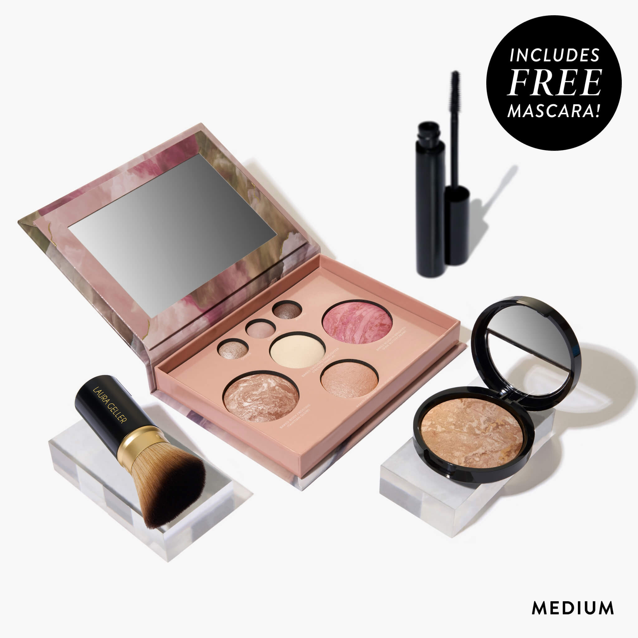 Baked Starter Kit with FREE Mascara (4PC) - Perfect for Beginners, Home Baking & DIY Beauty Treatments