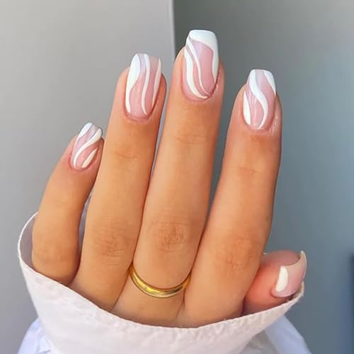 White French Swirl