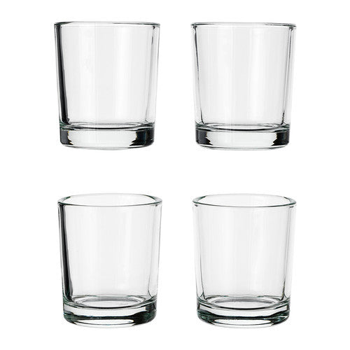 10 Pack Glass Tealight Holders - Elegant Candle Holders for Wedding, Party, Festival & Home Decor - Perfect for Romantic Dinners, Holiday Centerpieces & Special Events