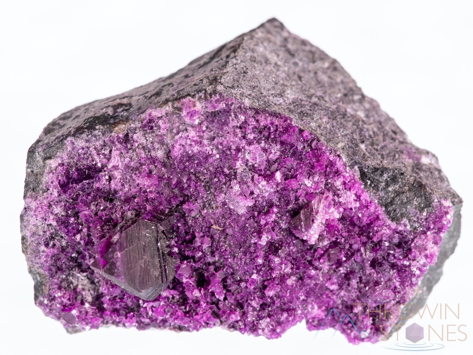 KAMMERERITE Raw Crystal Cluster - Natural Healing Stone for Home Decor, Housewarming Gift & Spiritual Energy | Perfect for Meditation, Feng Shui & Office Desk Decor
