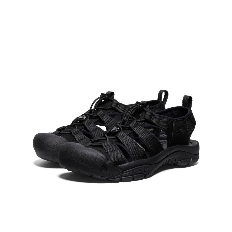 Men's Newport H2 Sandal - Triple Black | Waterproof & Comfortable Hiking Sandals for Outdoor Adventures