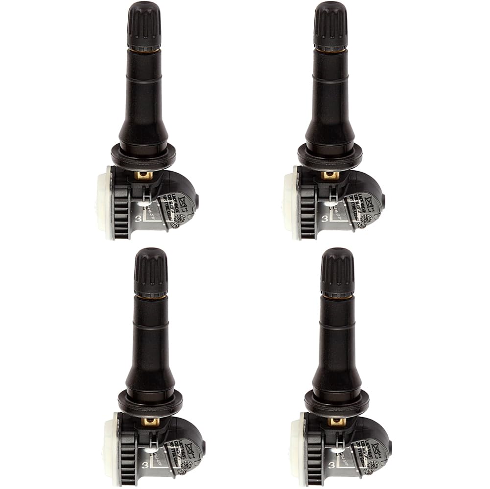 ROADFAR 315MHz Programmable TPMS Tire Pressure Monitoring System Sensor - 4 Pack Compatible with Chevrolet Vehicles | Perfect for Highway Safety & Off-Road Adventures