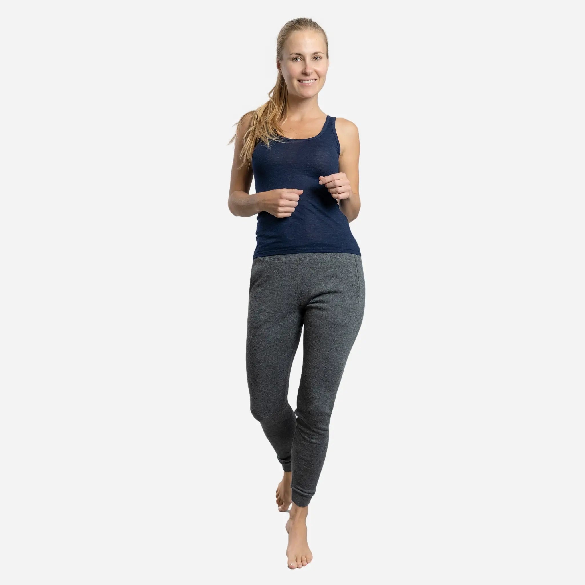 Ultralight Women's Alpaca Wool Tank Top - 160 GSM Soft & Breathable Summer Layering Piece for Travel & Outdoor Activities