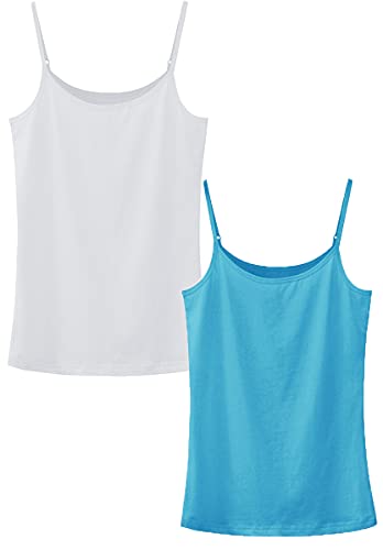 2 Pack - White/Scuba Blue