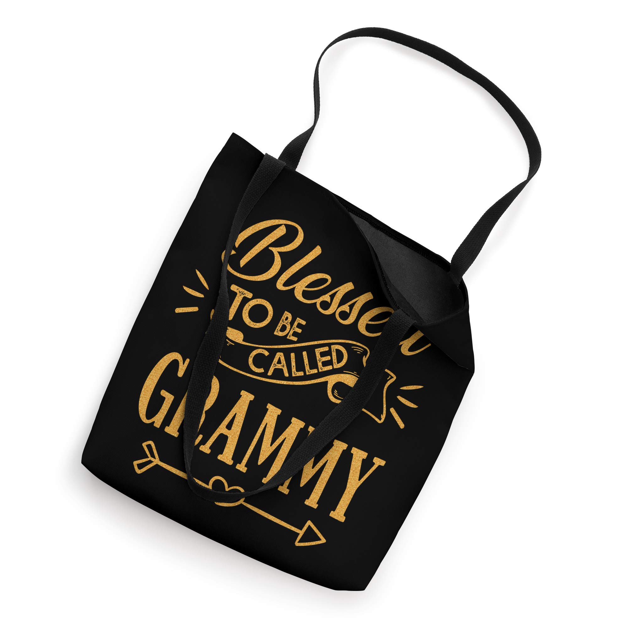 Blessed To Be Called Grammy Tote Bag - Cute Mother's Day Gift for Women - Large Canvas Tote for Shopping, Beach & Daily Use