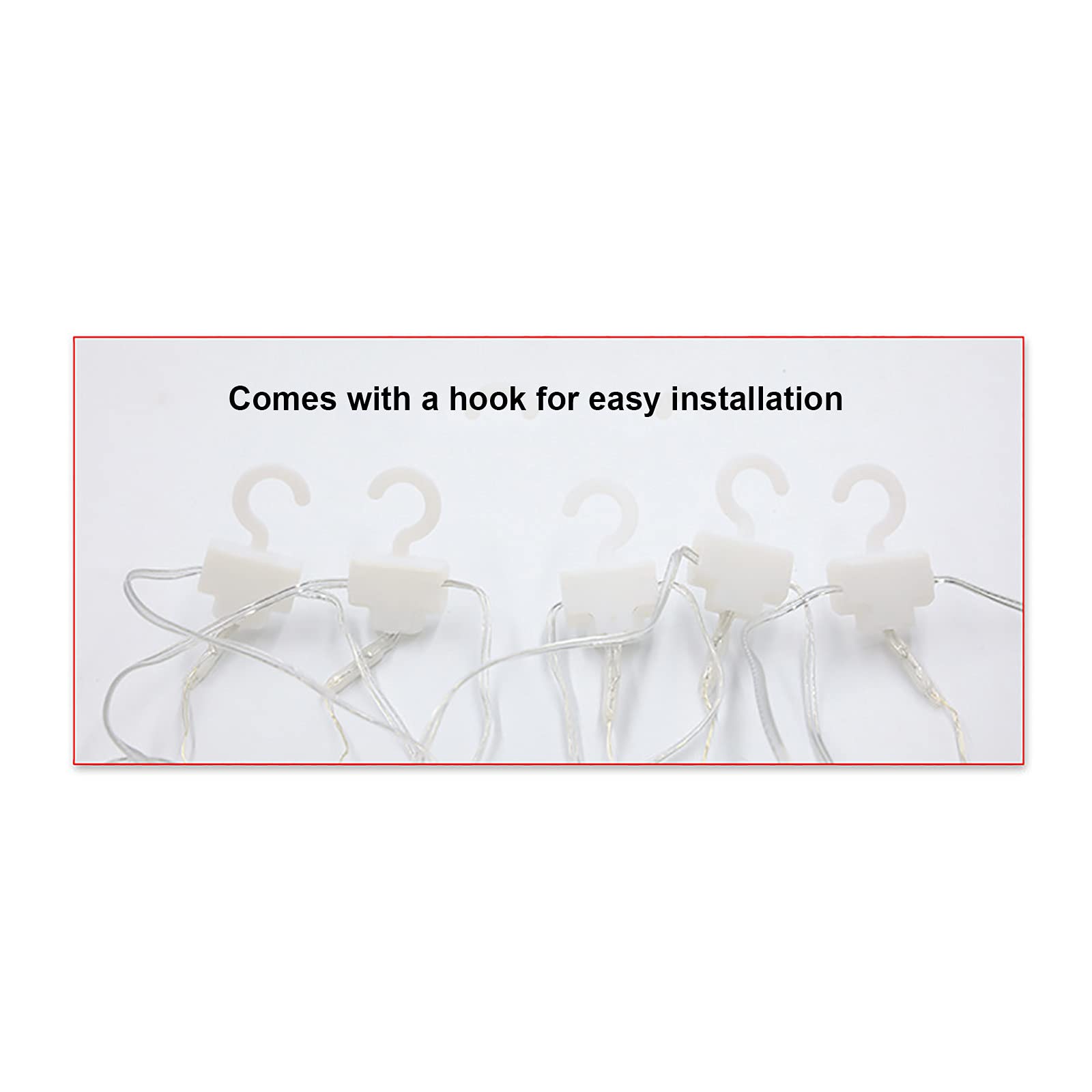 Outdoor LED Net Lights - 100LEDs USB Powered Fairy String Lights with 8 Lighting Modes & Hook - Warm White 3m x 1m for Christmas, Wedding, Garden, Bedroom, Patio Decor - Perfect for Holiday Parties, Romantic Evenings & Outdoor Entertaining