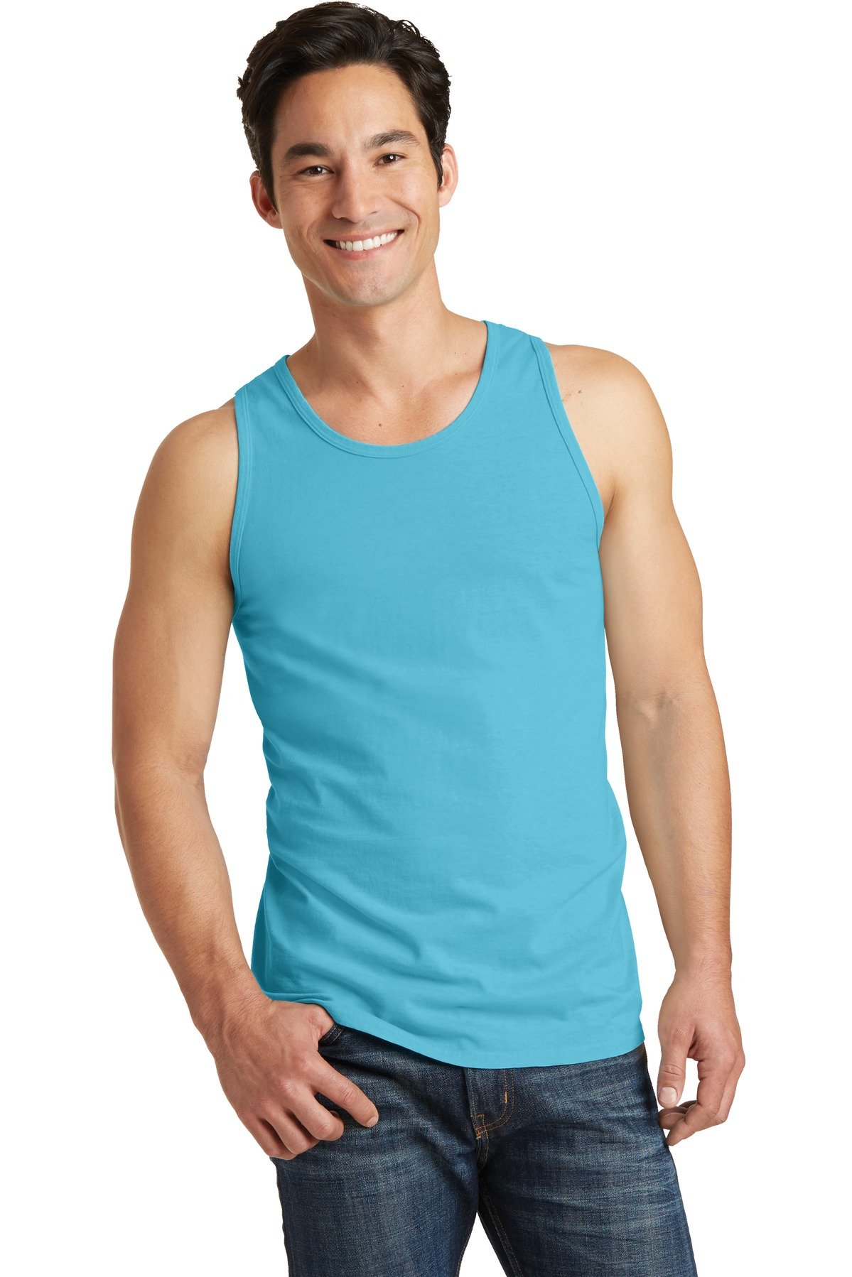 Port & Company Men's Vintage T-Shirt - Soft Cotton Comfort Fit for Casual Wear & Everyday Outfits