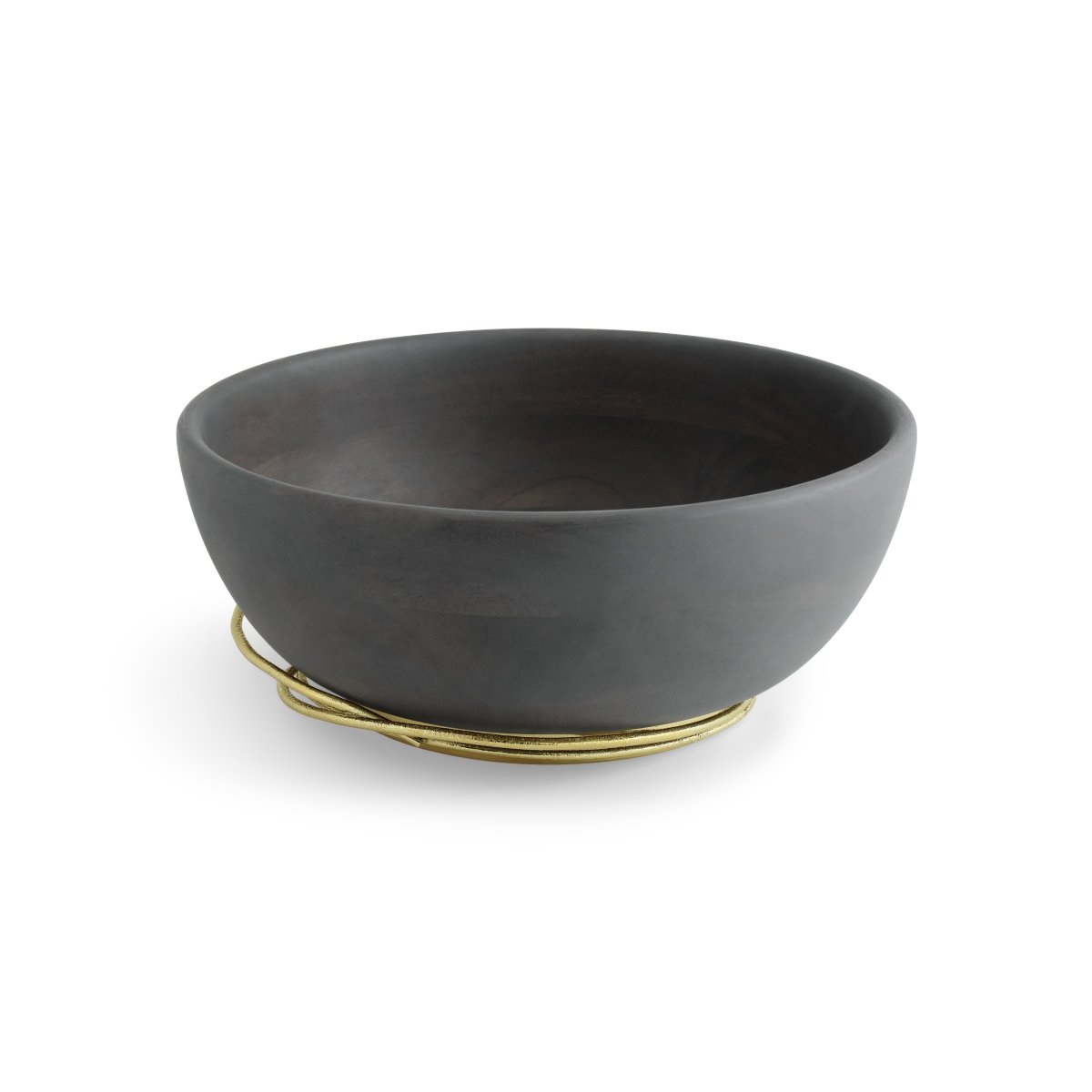 Handmade Anemone Wood Bowl - Natural Wooden Serving Bowl for Salad, Fruits & Snacks - Perfect for Home Decor, Kitchen & Dining Table Centerpiece