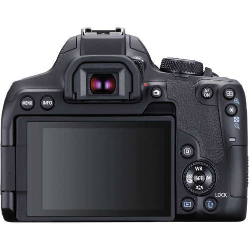 Canon EOS Rebel T8i/850D DSLR Camera with EF-S 18-55mm f/4-5.6 IS STM Lens & Free Accessories Bundle - Perfect for Photography Enthusiasts, Travel & Portrait Shooting