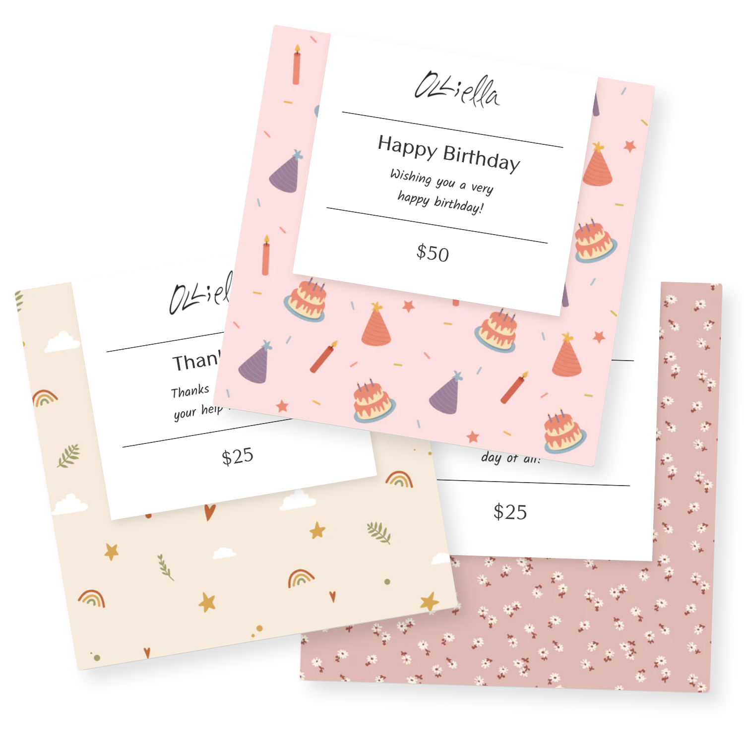 Personalized Online Gift Card - Perfect for Birthdays, Holidays & Special Occasions | Digital eGift Card for Any Celebration