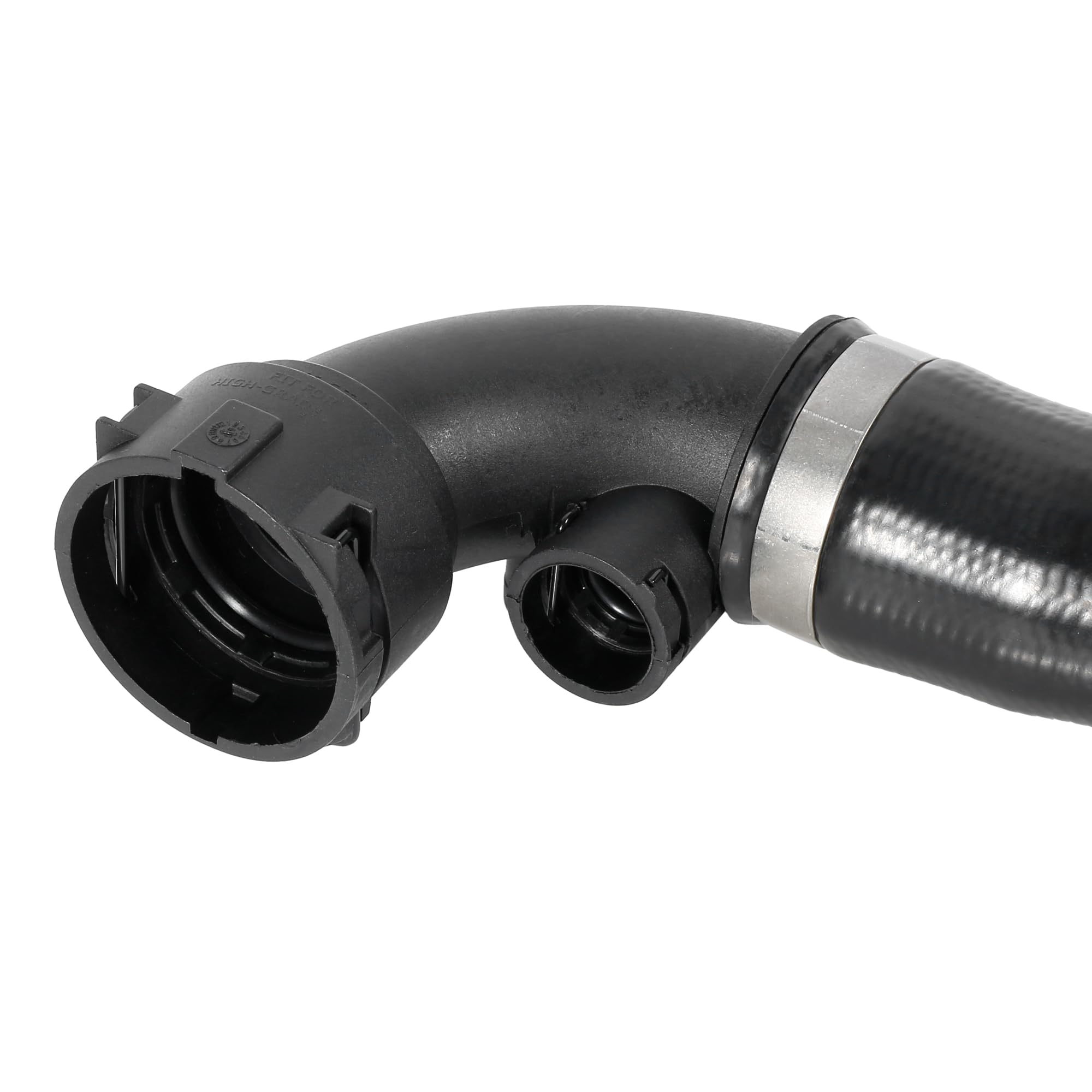 X AUTOHAUX Car Radiator Coolant Water Hose 11537500733 for BMW X5 2001-2006 - Expansion Tank Replacement Part for Engine Cooling System Maintenance