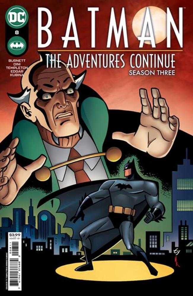 Batman The Adventures Continue Season Three #8 (Of 8) Cover A Ty Templeton - DC Comics Graphic Novel - Perfect for Collectors & Batman Fans - Great for Reading, Gifting & Display
