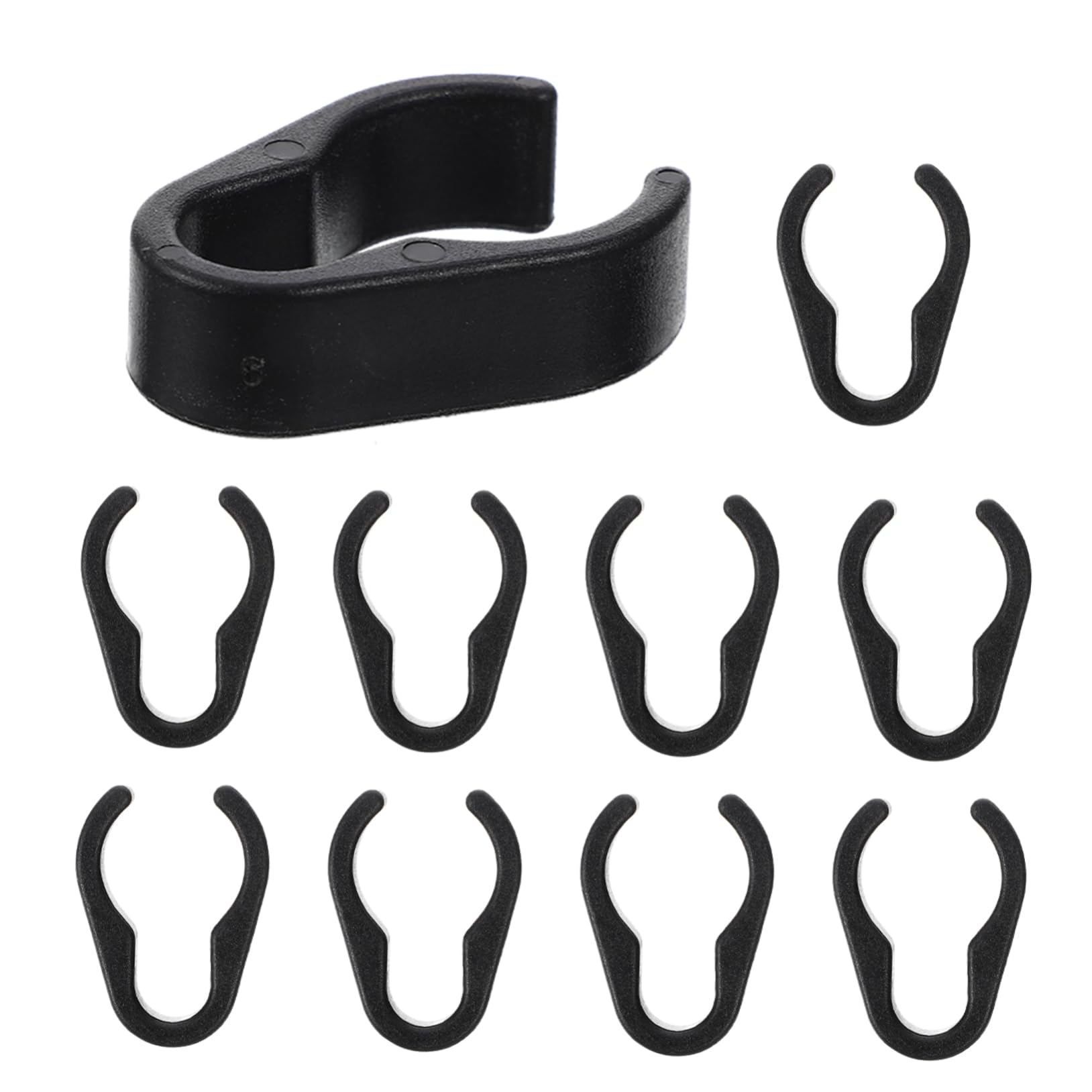 10Pcs Microphone Wire Clips - 25mm/1in Boom Clips for Microphone Stands, Durable Metal Mic Accessories for Studio, Podcast & Stage Equipment (Perfect for Tubes Smaller Than 1in)
