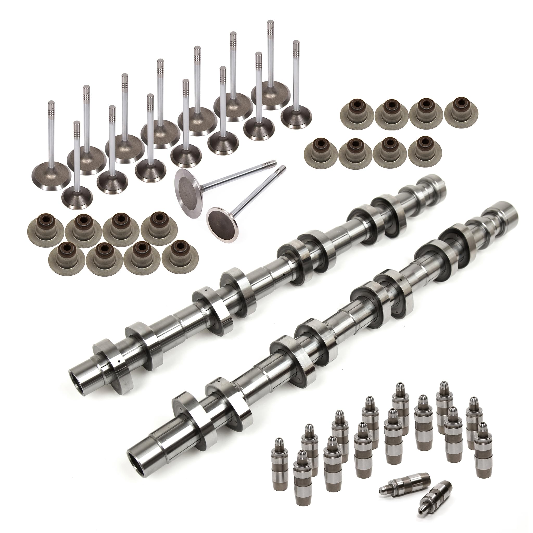 MA-9761252228 Camshafts Lifters Intake Exhaust Valves Kit - Compatible with 1999-2007 Chrysler Dodge 4.7L SOHC V8 Engine - Perfect for Engine Rebuild & Performance Upgrades