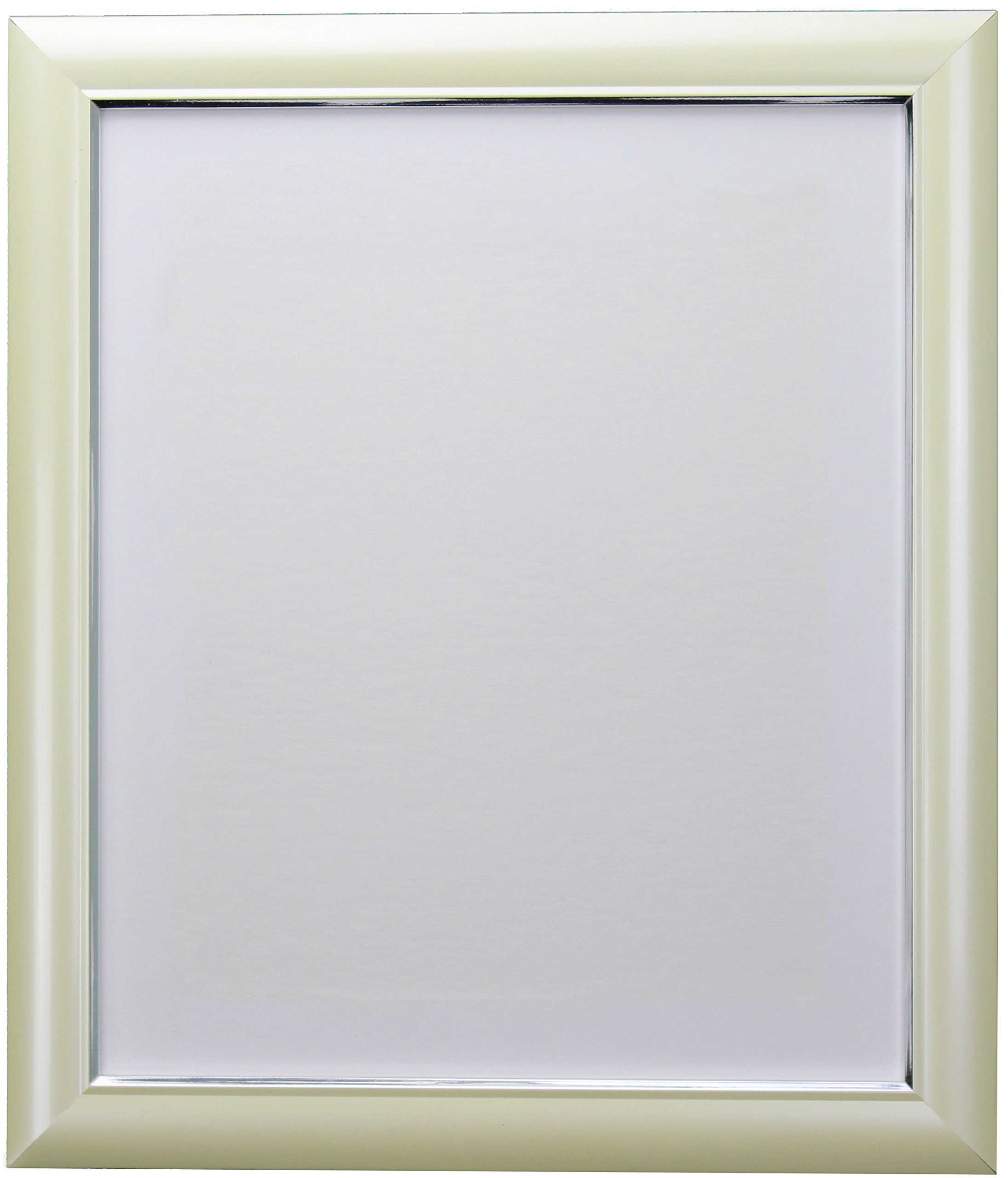 Vintage Soda Picture Photo Frame - 16x16 Inches (40x40 cm) Cream Color - Perfect for Wall Decor, Living Room, Bedroom & Office Display
