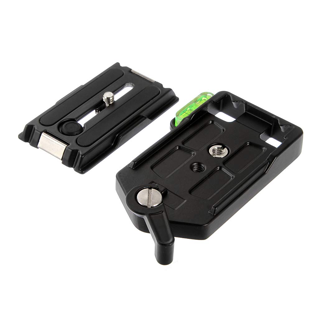 Quick Release QR Plate Adapter for DSLR Camera - Aluminum Alloy QRA-635L with 1/4