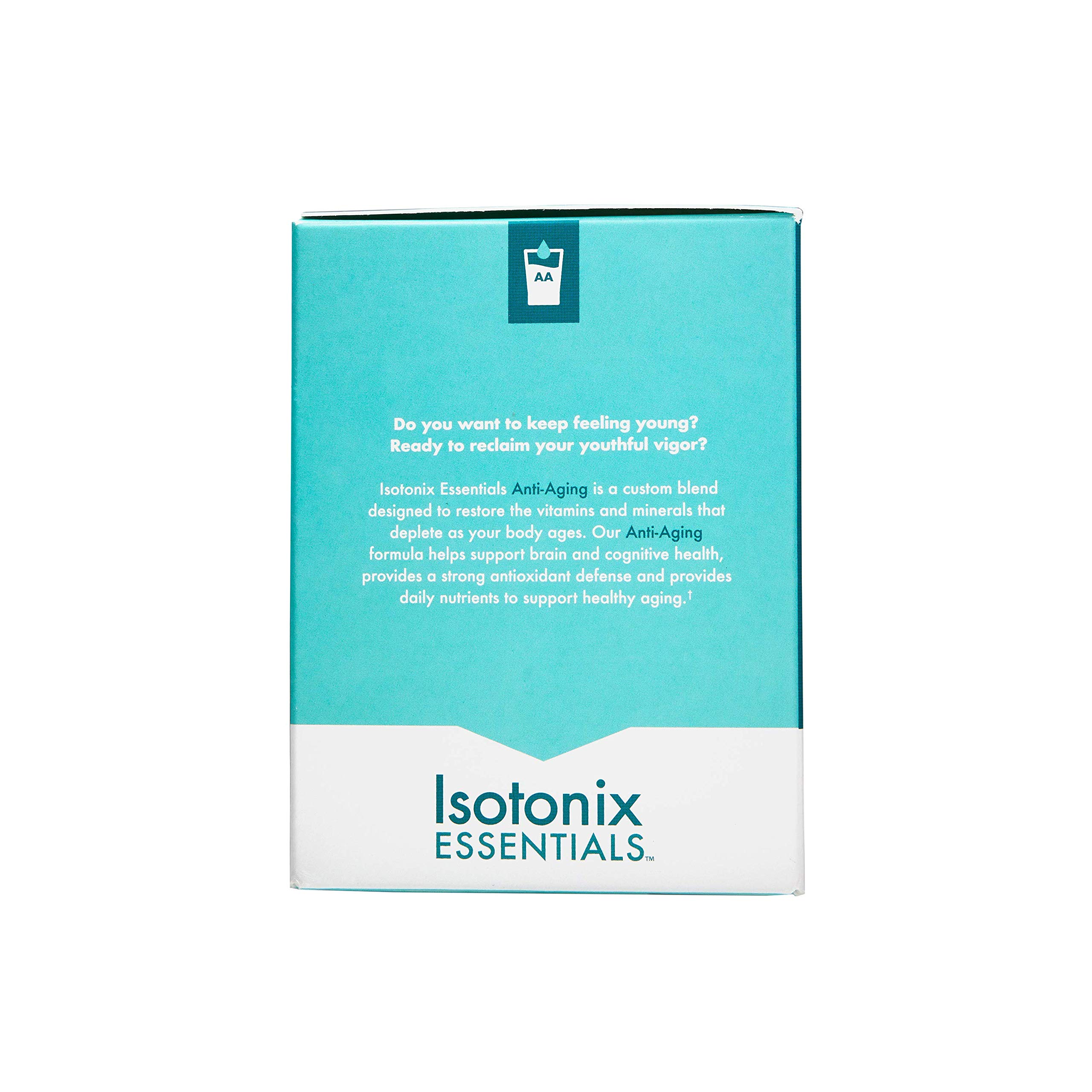Isotonix Essential Anti-Aging Supplement - Powerful Antioxidants for Muscle Health & Strength - Daily Nutrient Support for Healthy Aging - 30 Packets | Perfect for Active Adults & Fitness Enthusiasts