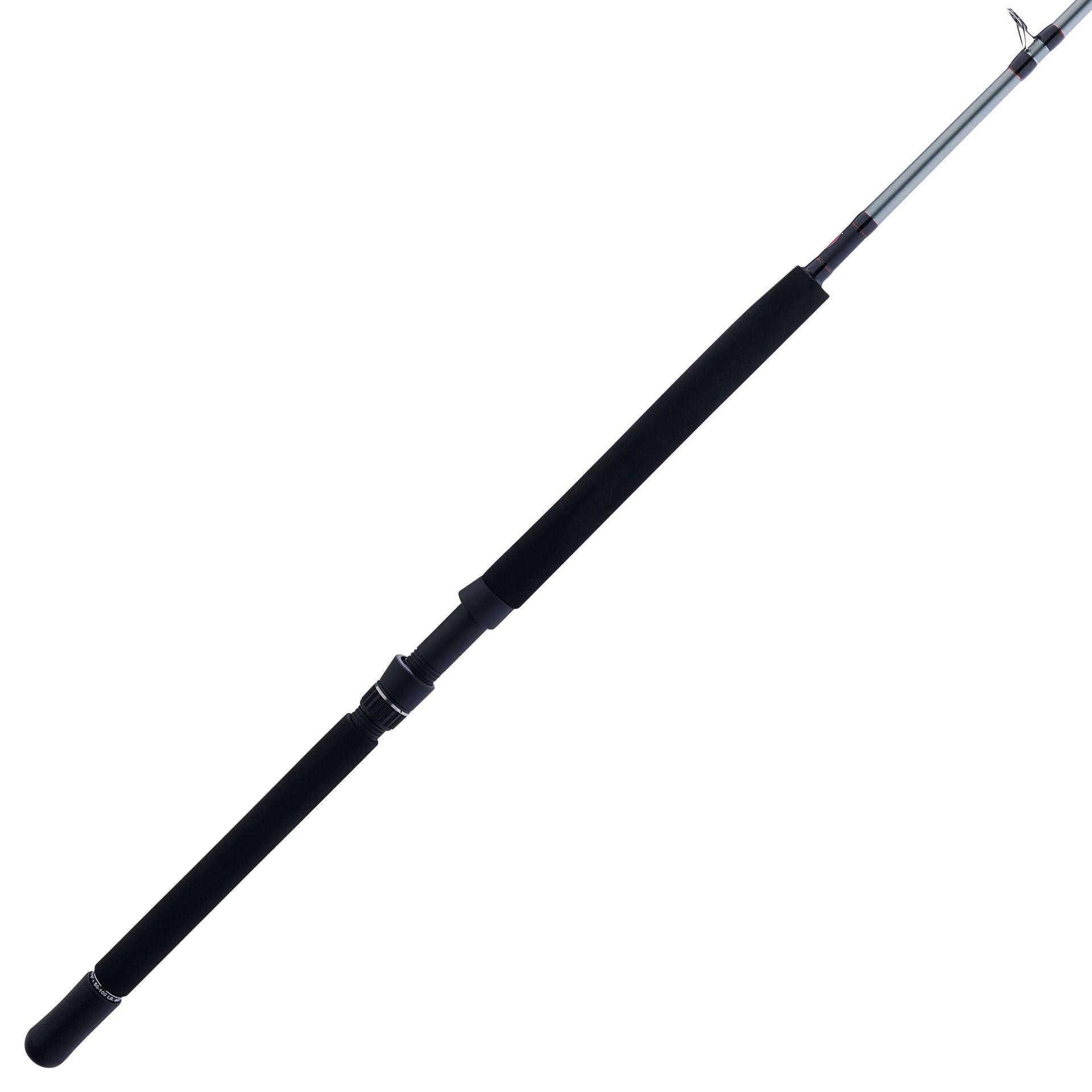Prevail III Conventional Boat Fishing Rod - Heavy Duty Saltwater Offshore Trolling Rod for Big Game Fish - Perfect for Deep Sea Fishing, Tuna, Marlin, and Shark Angling