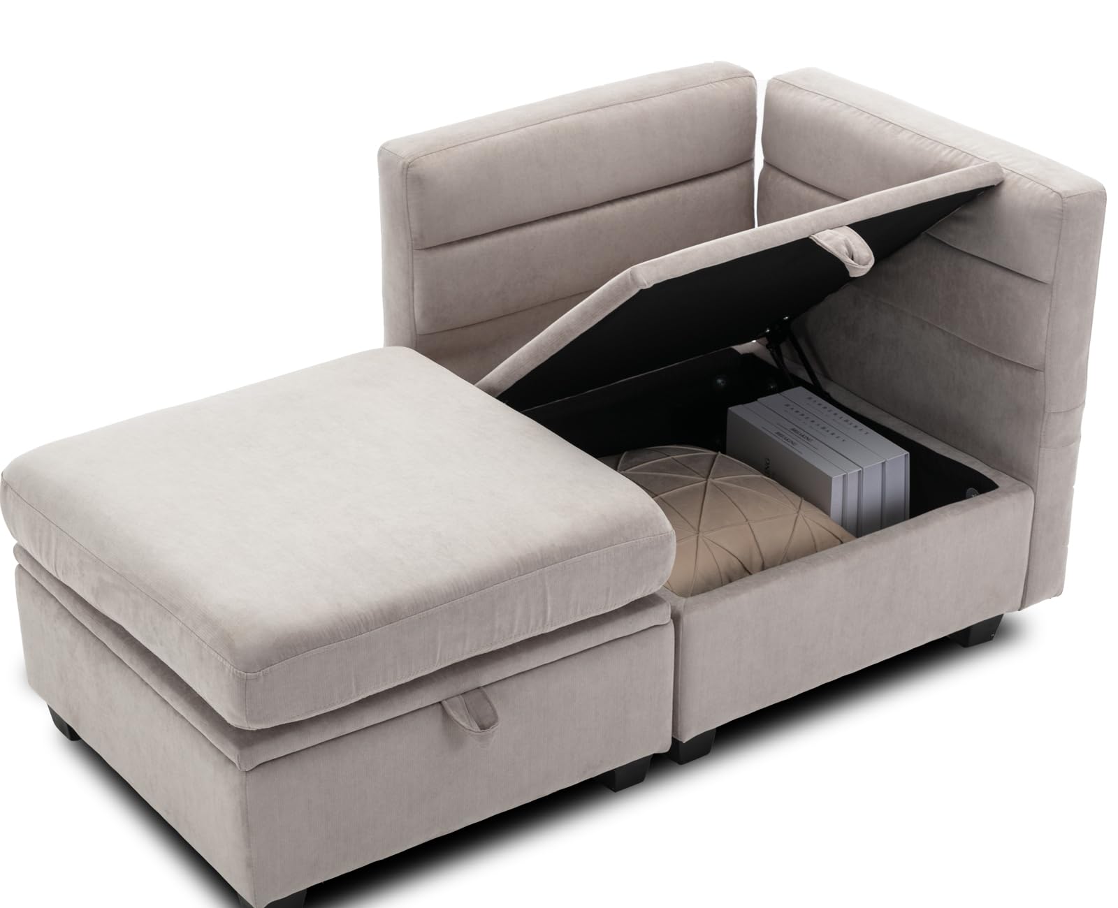 asunflower Square Storage Ottoman - 25.19