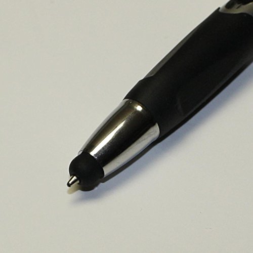 5-Pack 3-in-1 Universal Stylus Pen with LED Flashlight - Touch Screen Stylus, Ballpoint Pen & Light for iPhone, iPad, Samsung Tablets & Smartphones (Includes 10 Extra Ink Refills) - Perfect for Note-Taking, Drawing & Low-Light Use