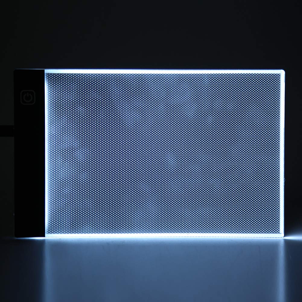 A4 Portable LED Light Box - USB Powered Dimmable Tracing Light Pad for Artists, Drawing, Sketching & Animation | Perfect for Artcraft, Calligraphy & DIY Projects