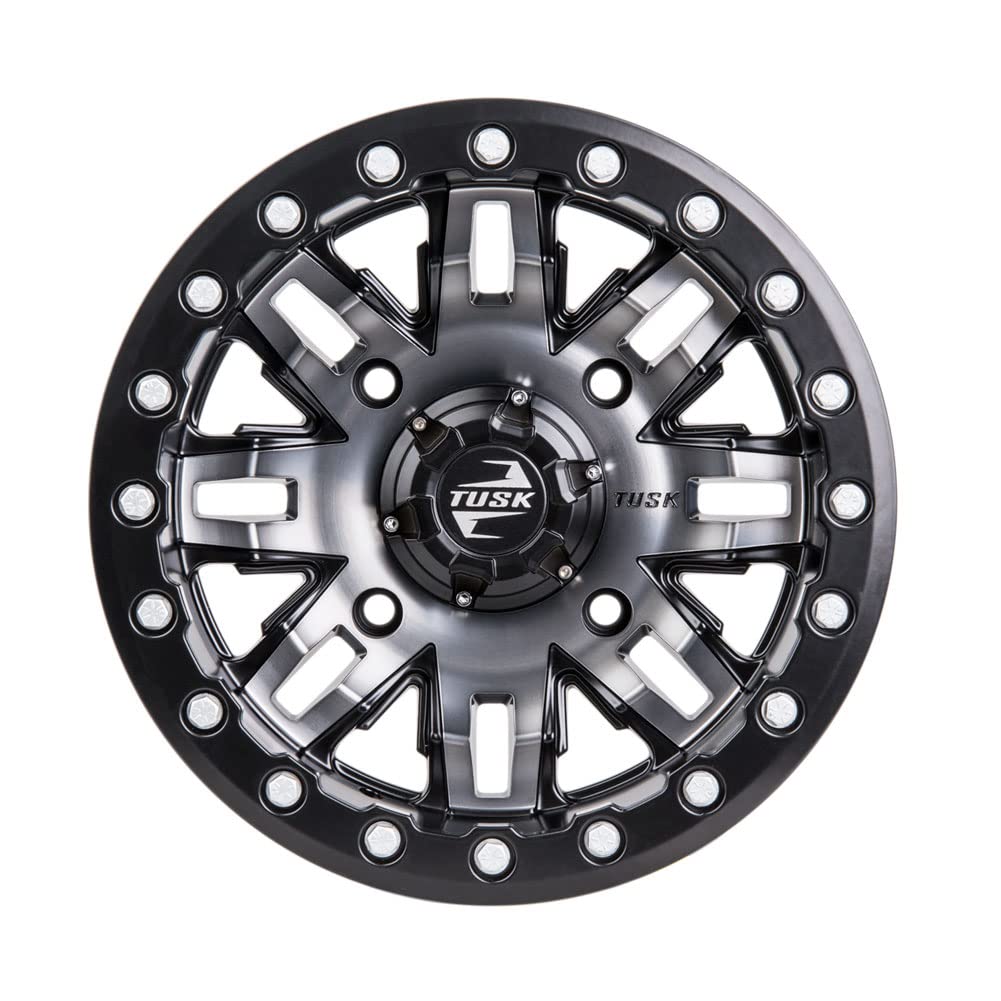 4/110 Tusk Teton Beadlock Wheel 14x7 5+2 Offset for Tracker 500S - Off-Road & Trail Riding