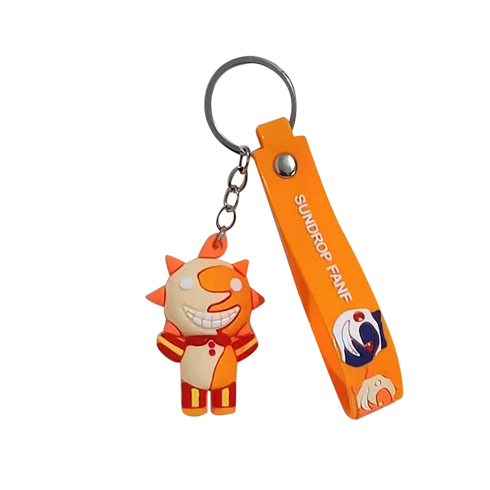 Cute Cartoon Character Keychain - Fashion Silicone Key Holder for Car Keys, Backpacks & Gifts | Durable & Stylish Keychain Accessories for Everyday Use