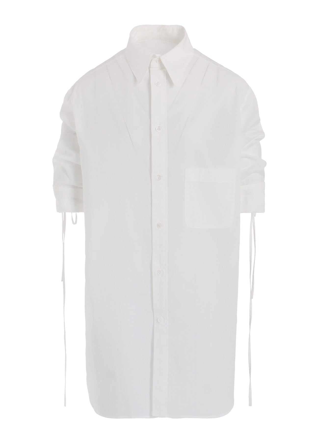 Cotton Lawn Shirring Sleeve Blouse - Women's Elegant Summer Top for Casual Wear, Office & Date Nights