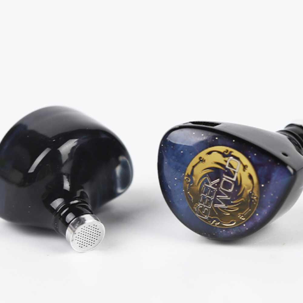 Geek Word GK300 Hybrid Driver In-Ear Earphones - 1DD + 8BA + 1 Planar + 2EST for Audiophiles | Perfect for Gaming, Music Production & Travel