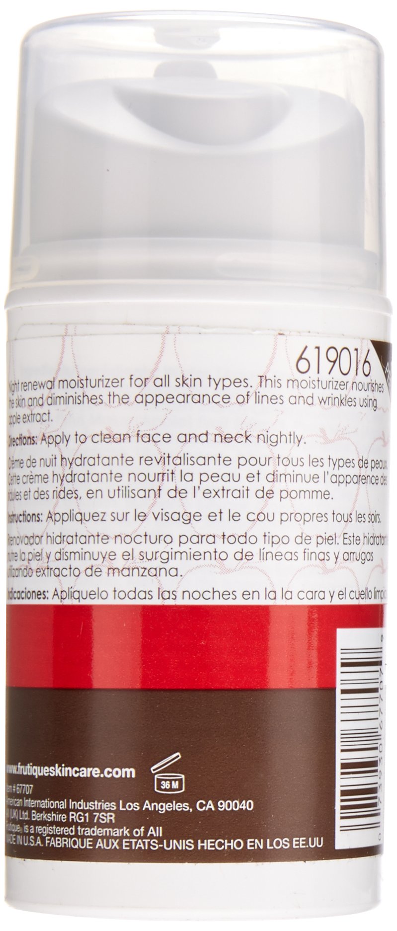 Night-Restore Cream with Apple Extract - 1.7 oz | Anti-Aging Night Moisturizer for Glowing Skin | Perfect for Dry Skin & Overnight Hydration