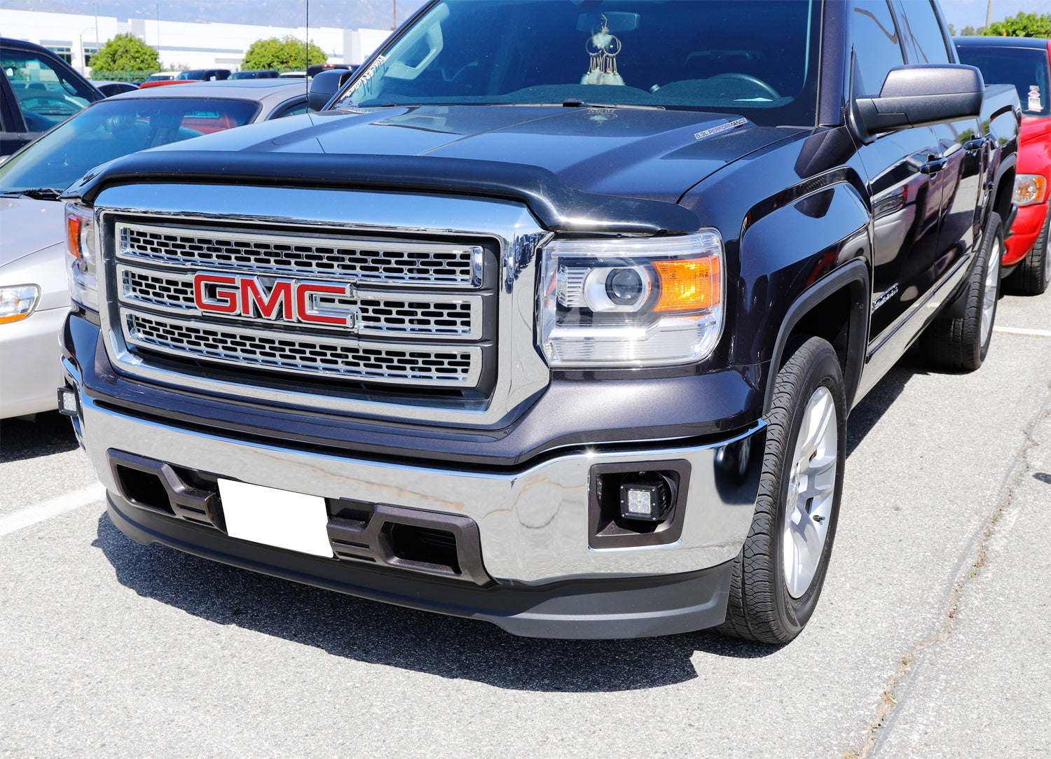 40W CREE LED Pods with Fog Light Bracket & Wiring Kit - Compatible with GMC Sierra, Chevy Colorado, Tahoe - Perfect for Off-Roading, Night Driving, and Foggy Conditions