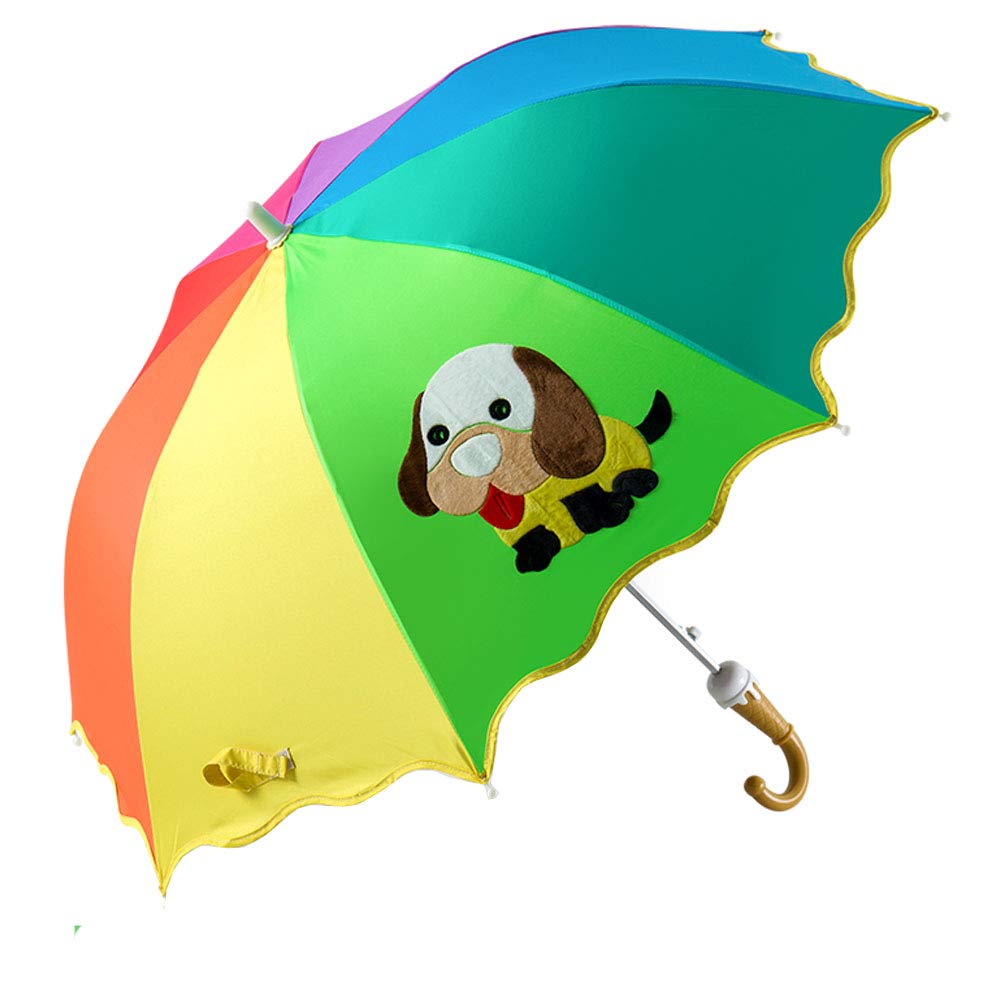 Phoenix Wonder Kids Umbrella for Rainy & Sunny Days - Bright Colorful Design - Perfect for School, Outdoor Play & Family Trips