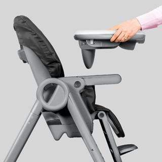 Chicco Polly2Start Highchair - Adjustable Baby Feeding Chair with Removable Tray & Wheels for Easy Cleaning & Mobility - Perfect for Home, Restaurant & Travel Use