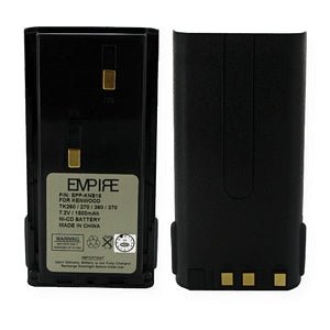 Kenwood KNB-15A Two Way Radio Battery - Long Lasting Replacement Battery for Kenwood Radios - Perfect for Outdoor Adventures, Security, and Emergency Communication