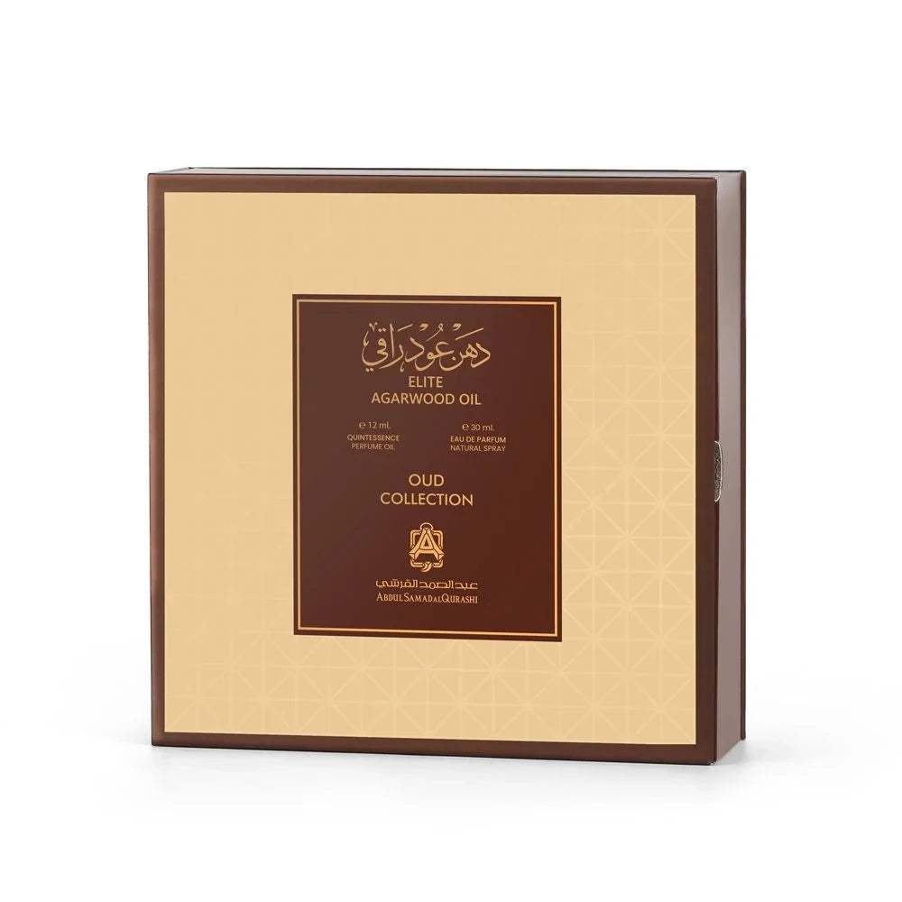 Premium 12ml Agarwood Essential Oil & 30ml EDP Perfume Set - Luxurious Fragrance for Aromatherapy, Meditation & Special Occasions