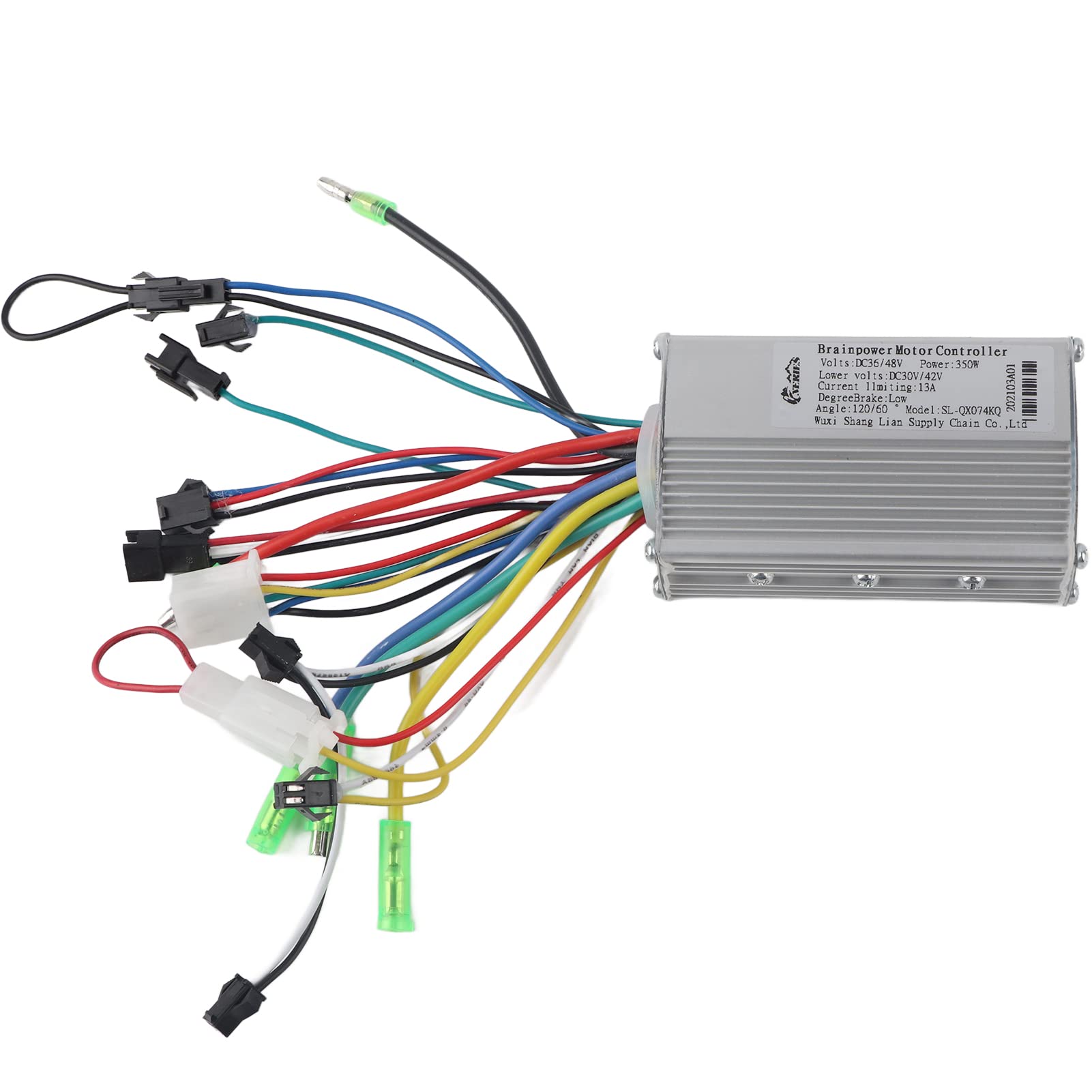 36V/48V 350W Brushless Motor Speed Controller for Electric Bicycles & Scooters - High Performance E-Bike Speed Regulator, Perfect for Commuting and Off-Road Adventures