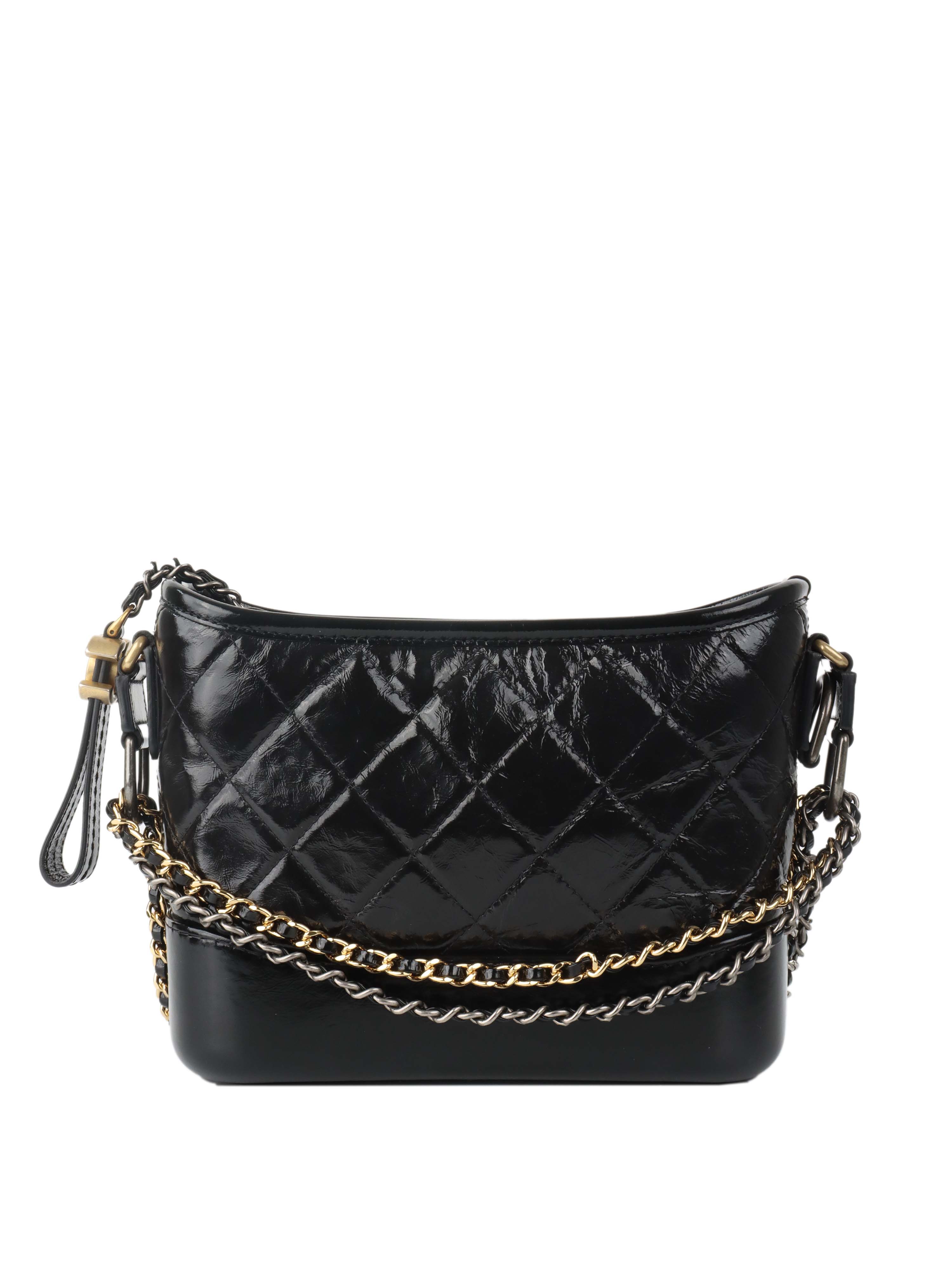 Chanel Black Small Gabrielle Bag with Gold Hardware - Luxury Crossbody Shoulder Bag for Women, Perfect for Date Night, Parties & Everyday Elegance