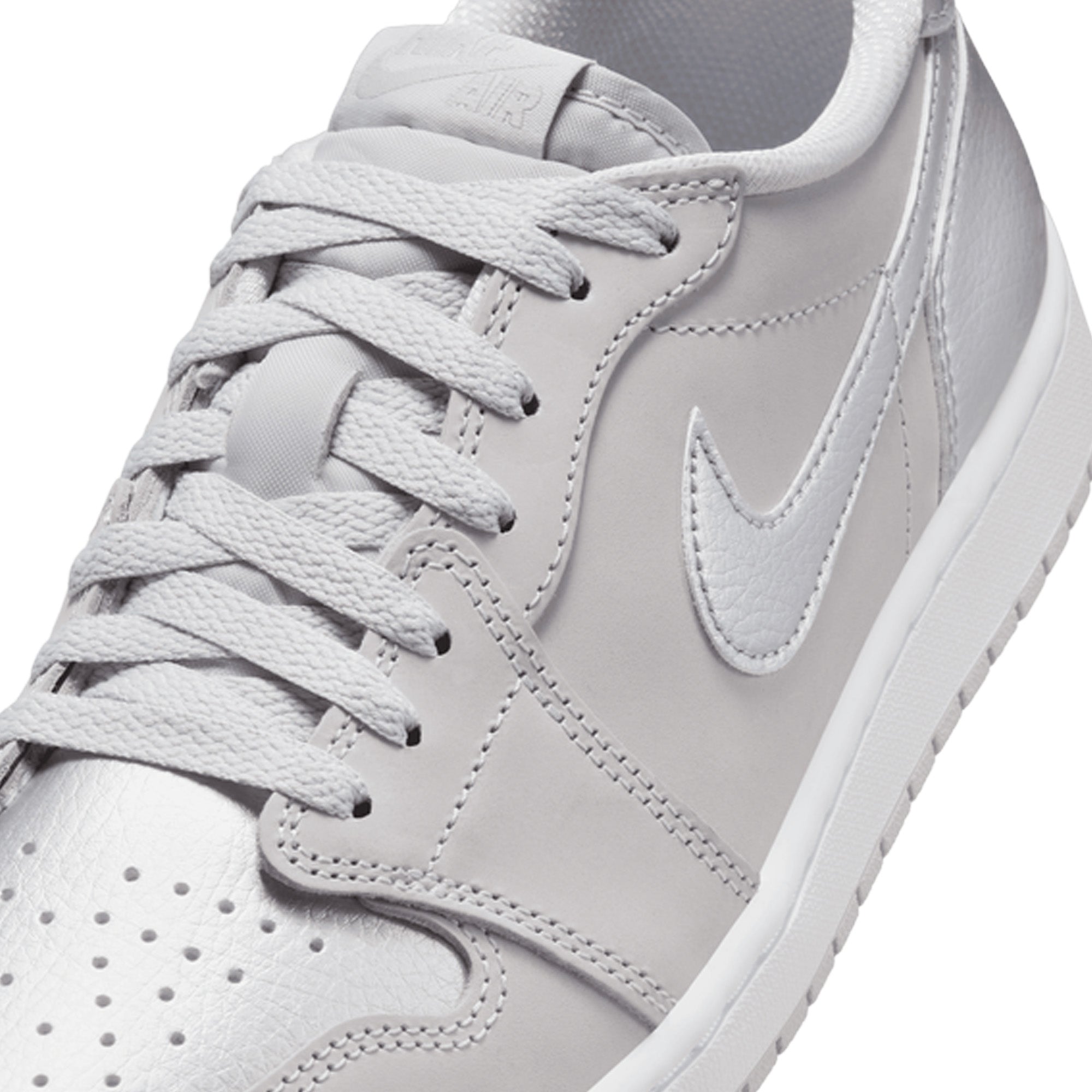 Air Jordan 1 Low OG 'Metallic Silver' Sneakers (2024) - Men's Basketball Shoes for Casual Wear & Street Style Fashion