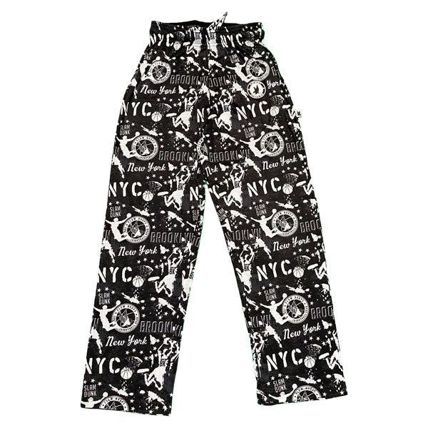 **Brooklyn Hoops Lounge Pants for Youth & Adults – Comfortable Basketball-Inspired Sweatpants for Casual Wear, Gym, and Relaxation at Home**