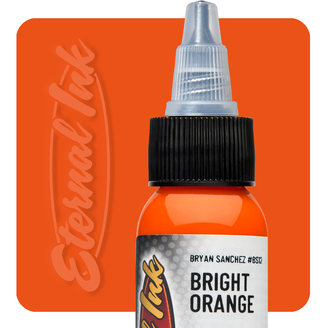 Eternal Bryan Sanchez Bright Orange Watercolor Ink - Premium Artist Paint for Watercolor Painting, Calligraphy & DIY Crafts