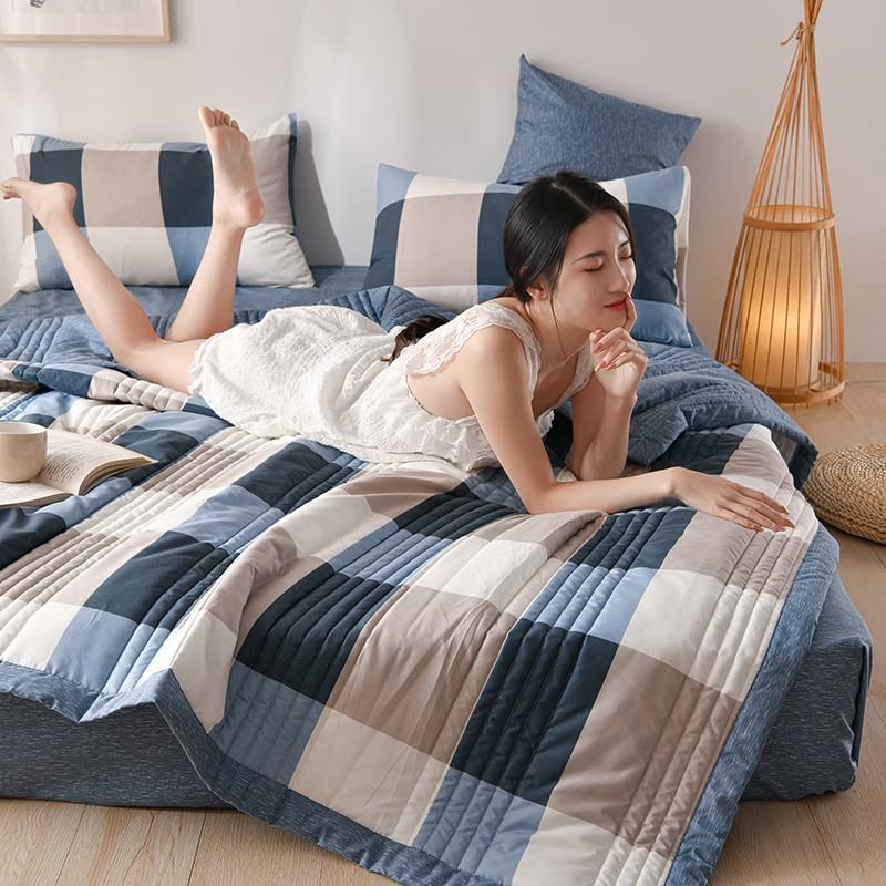 Premium Soft & Comfortable Comforter Quilts Coverlets Bedspreads - Twin/Full/Queen/King/California King Size (180x200cm) - Ideal for Cozy Bedrooms, Guest Rooms & Hotel Luxury Bedding