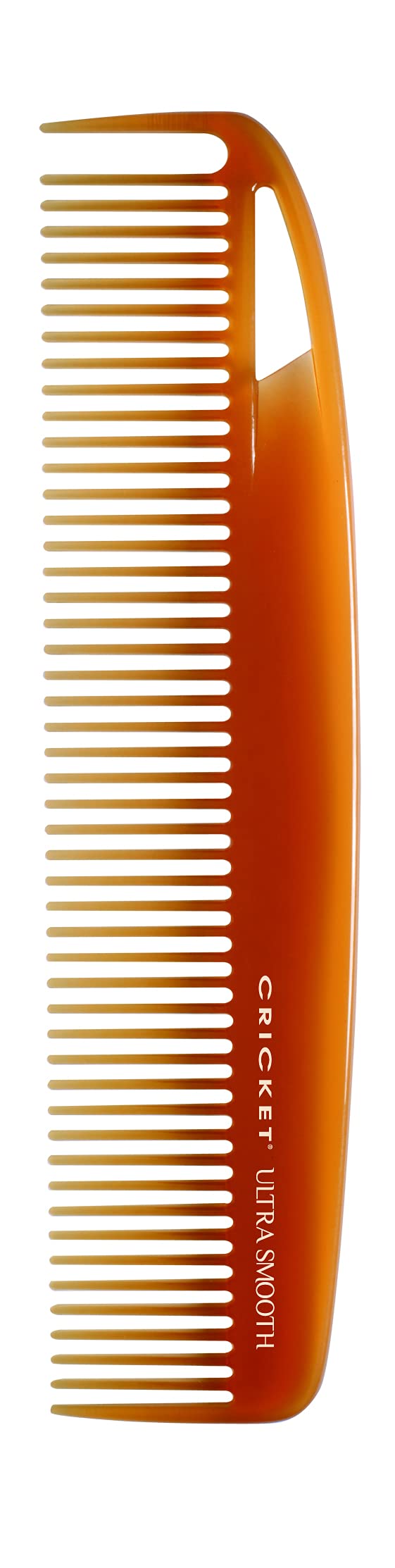 Cricket Ultra Smooth Anti-Frizz Hair Comb with Argan & Olive Oils - Keratin Infused Medium Tooth Design for Styling, Cutting & Daily Grooming - Perfect for Salon Professionals & Home Hair Care